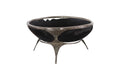 Graven Table Top Bowl | Black and Stainless Steel
