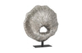 Fungia Sculpture | Silver Leaf