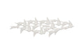Flock of Birds Wall Art | Matte White