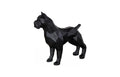 Pitbull Facet Sculpture | Matte Black