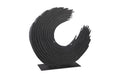 Swoop Tabletop Sculpture – Black Wood