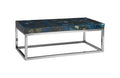 Agate Coffee Table | Stainless Steel Base