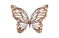 Butterfly Wall Art – LG | Copper/Black – Metal