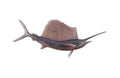 Sail Fish Wall Sculpture | Resin – Copper Patina Finish