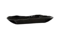 Aragonite Canoe Bowl | Black – Medium