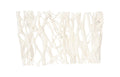 Cast Entwined Rectangular Wall Root | Faux Bleached