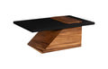 Slant Coffee Table | Natural/Black