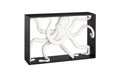 Octo Framed Console Table – Wood Frame | White
