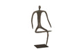 Abstract Figure on Metal Base