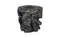 Side Table Black Wash | Round