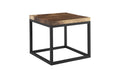 Martin Side Table | Black Metal Base