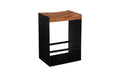 Iron Frame Counter Stool – Natural