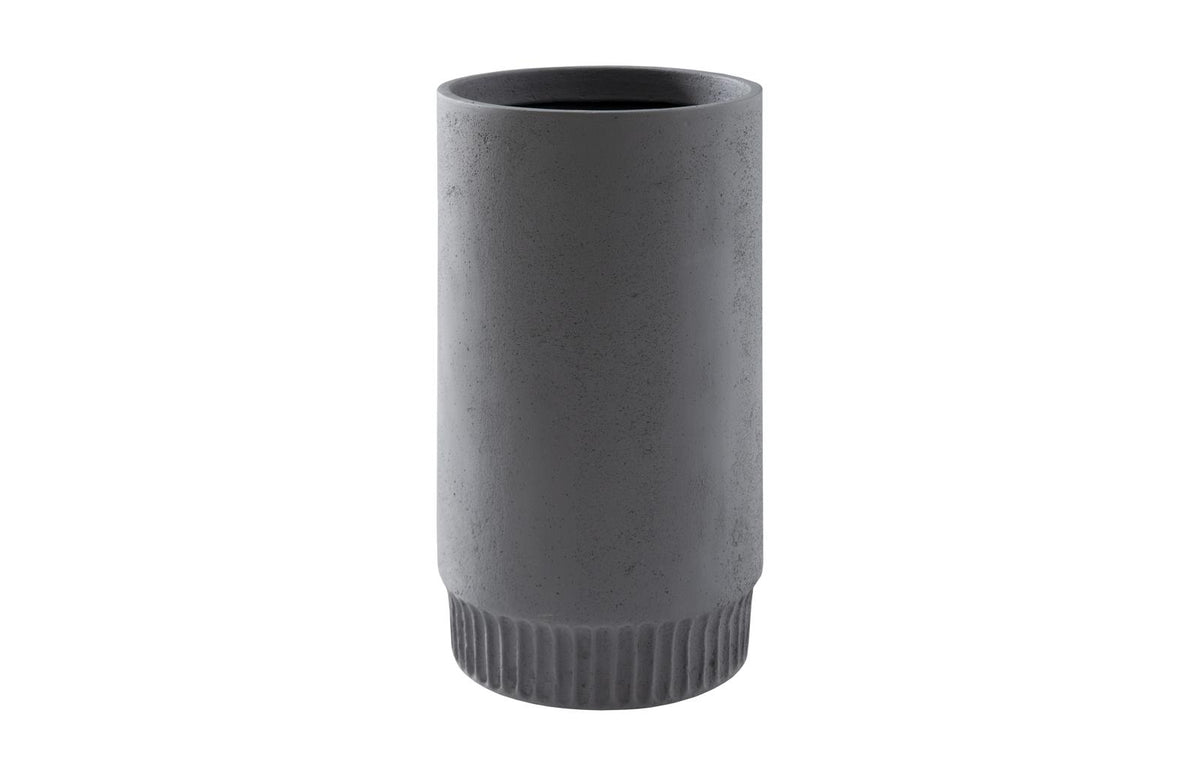 Harvest Planter | Resin Composite - Medium, Dark Gray