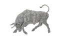 Bull Pipe Sculpture | Stainless Steel