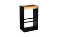 Iron Frame Bar Stool | Natural