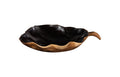 Leaf Bowl – Teak Wood – Natural & Black