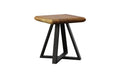 Trapezium Side Table | Black Base