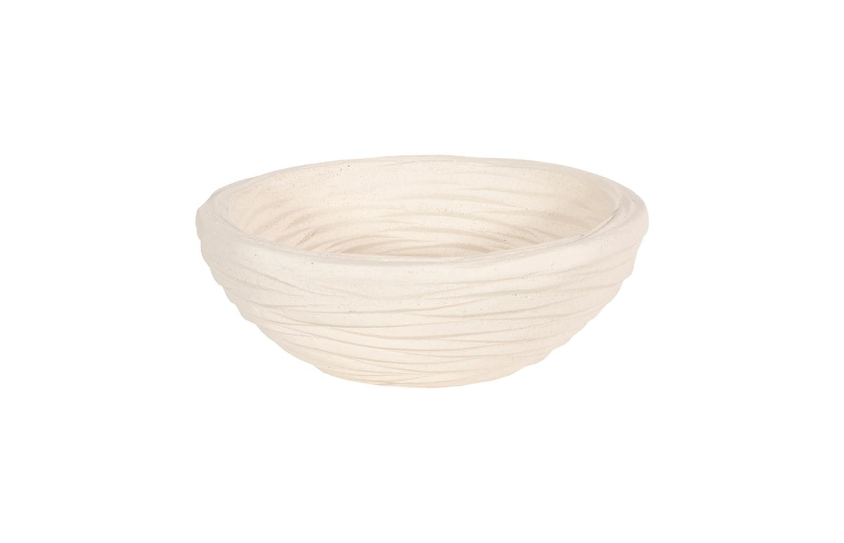 Waves Bowl | Resin Composite - Sandstone, SM