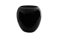 River Stone Side Table – Gel Coat Black