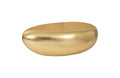 River Stone Coffee Table – Gold Leaf – Small