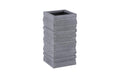 June Square Planter – Gray – SM