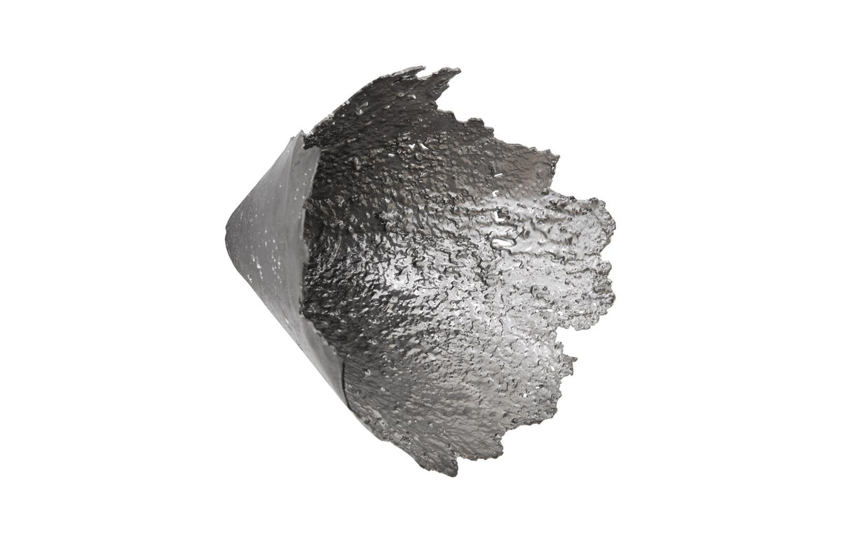 Jagged Splash Bowl Wall Art | Resin Composite - Liquid Sliver