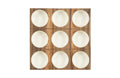 Puka Wall Tile 3x3 | Wood / Chamcha Wood
