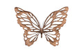 Butterfly Wall Art – SM | Copper/Black – Metal