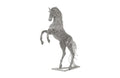 Horse Pipe Sculpture – Rearing | Stainless Steel