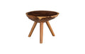 Indent Side Table | Wood / Chamcha Wood