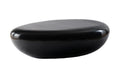 River Stone Coffee Table – Gel Coat Black – Large