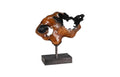 Metallurgy Wood Sculpture