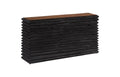 Layered Console Table | Burnt – Natural