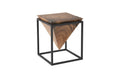 Inverted Pyramid Side Table | Natural