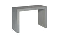 Waterfall Console Table – Weathered Gray