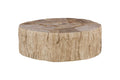 Converge Petrified Coffee Table | Rough – Cream