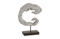 Creature Sculpture on Stand | Gray Stone
