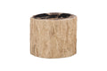 Chaka Petrified Stool | Rough – Cream