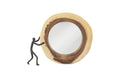 Atlas Cross Cut Mirror – Small – Left Side Full Body
