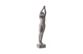 Standing Diving Sculpture | Black/Silver – Aluminum