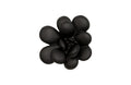 Oviferum Succulent Wall Art – Smooth Matte Black