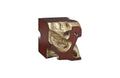 Freeform Stool | Gold Leaf – Faux Bois – SM
