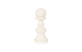 Pawn Chess Sculpture – Cast Stone White – Small