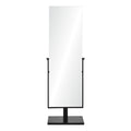Samira 61" Tall Rectangle Full Length Mirror, Black