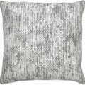 Halford 22 X 22 Outdoor Pillow, White/ Black