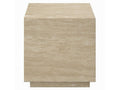 Deon Travertine End Table