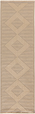 Washable Jute Natural Beige Modern Jute Area Rug