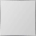 Greer Wall 35.5" Tall Square Wall Mirror, Black