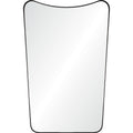 Nashua 36" Tall Rectangle Wall Mirror, Black