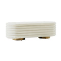 Rupert Bench in Ivory